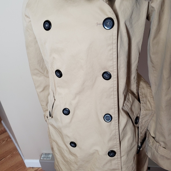 Zara Woman khaki trench coat - Picture 4 of 8